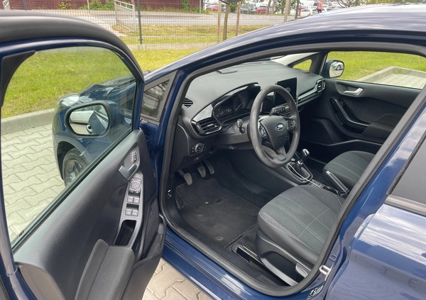 Ford Fiesta cena 42500 przebieg: 82000, rok produkcji 2018 z Wrocław małe 92